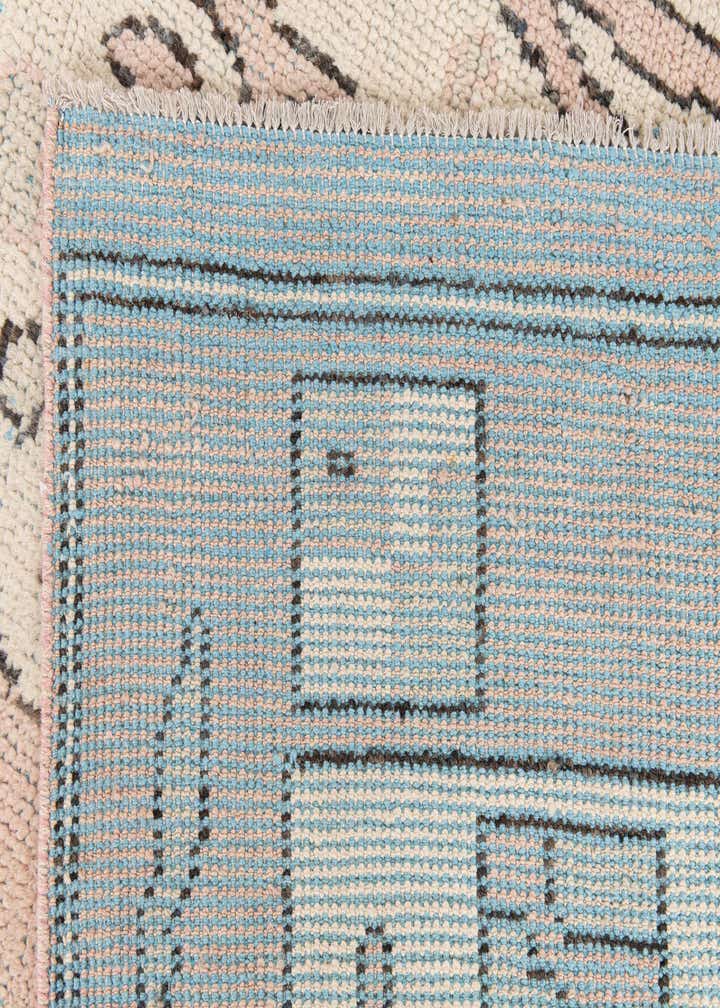 8' 6 x 11' 9 Hand Knotted Moroccan Wool Rug