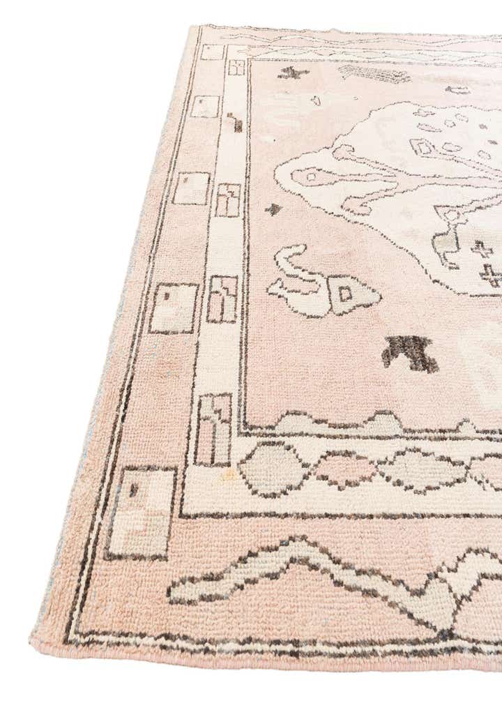 8' 6 x 11' 9 Hand Knotted Moroccan Wool Rug