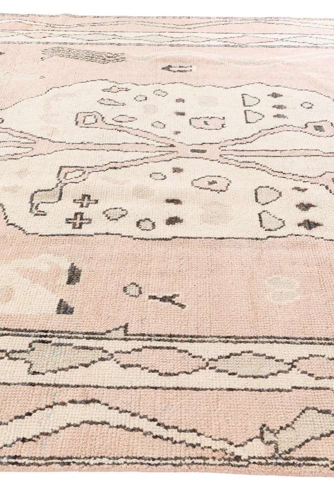 8' 6 x 11' 9 Hand Knotted Moroccan Wool Rug