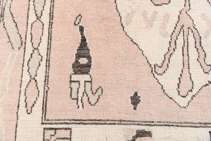 8' 6 x 11' 9 Hand Knotted Moroccan Wool Rug