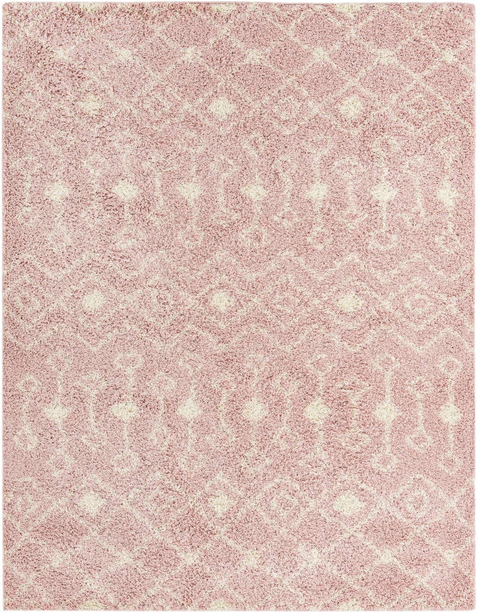 7' 10 x 10' Moroccan Trellis Shag Rug