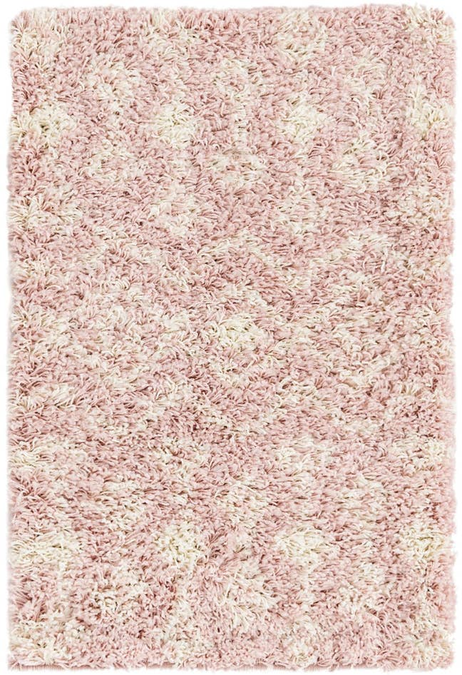 Detail image of 2' x 3' Moroccan Trellis Shag Rug