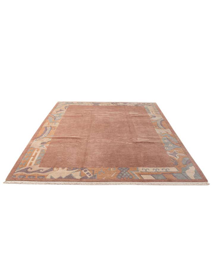 8' 3 x 11' 4 Hand Knotted Nepal Wool Rug