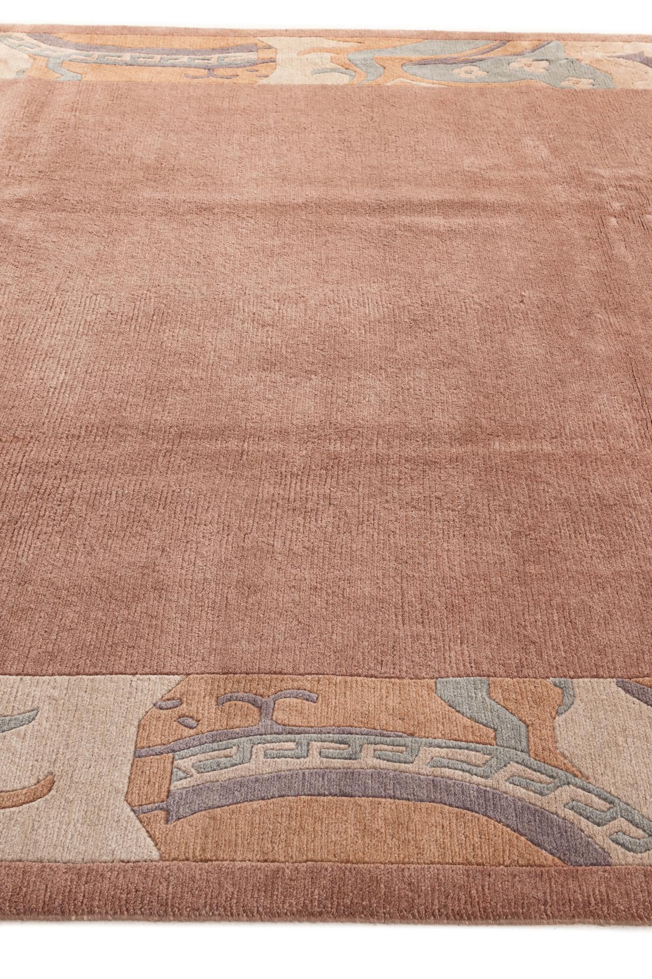 8' 3 x 11' 4 Hand Knotted Nepal Wool Rug