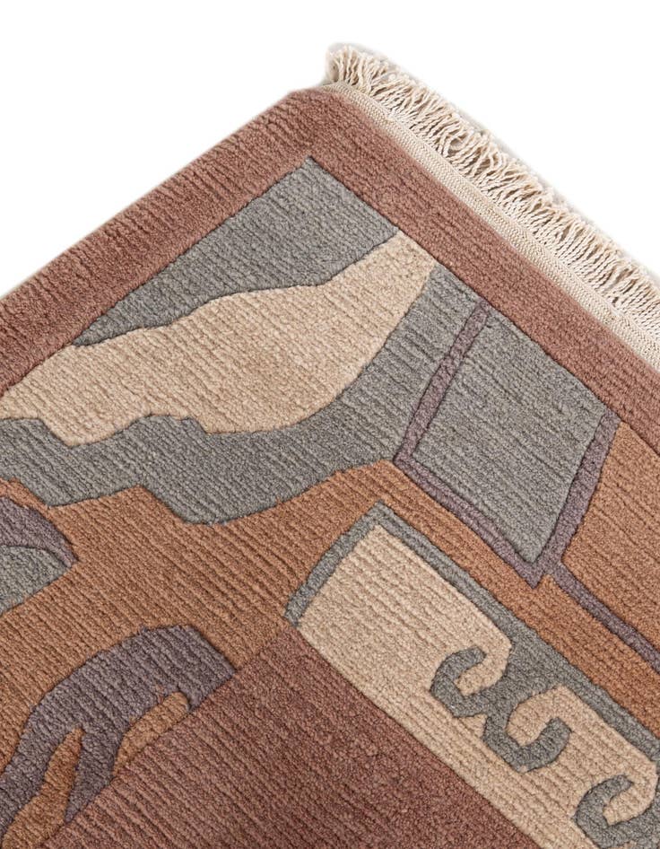 Detail image of 8' 3 x 11' 4  Hand Knotted Nepal Wool Rug