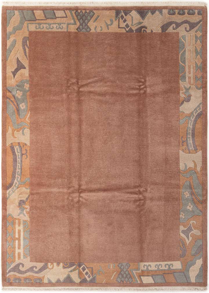 8' 3 x 11' 4 Hand Knotted Nepal Wool Rug