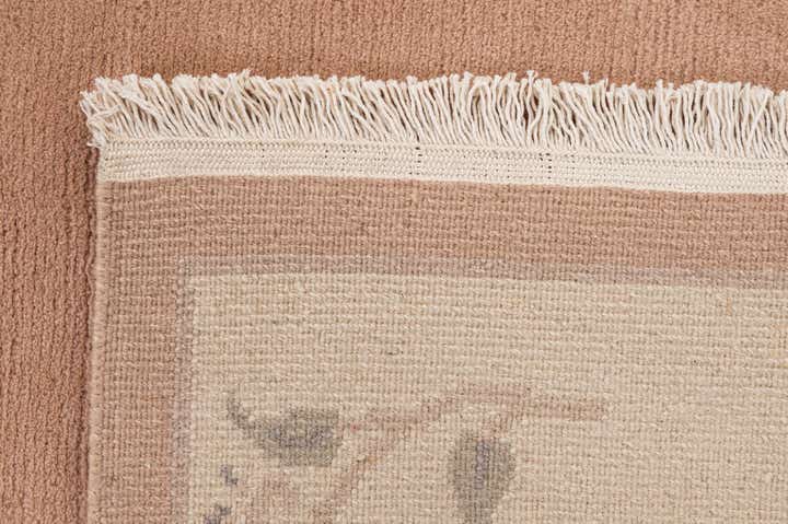 6' 9 x 8' 4 Hand Knotted Nepal Wool Rug