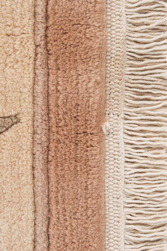 6' 9 x 8' 4 Hand Knotted Nepal Wool Rug