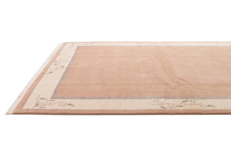 Detail image of 6' 9 x 8' 4 Hand Knotted Nepal Wool Rug