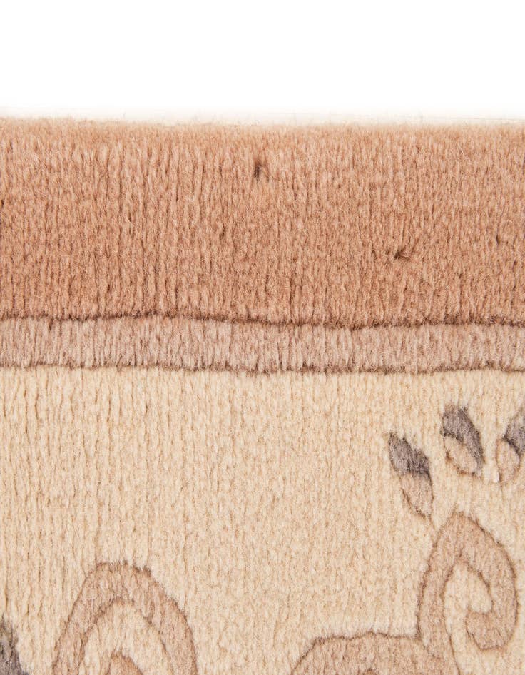 Detail image of 6' 9 x 8' 4  Hand Knotted Nepal Wool Rug