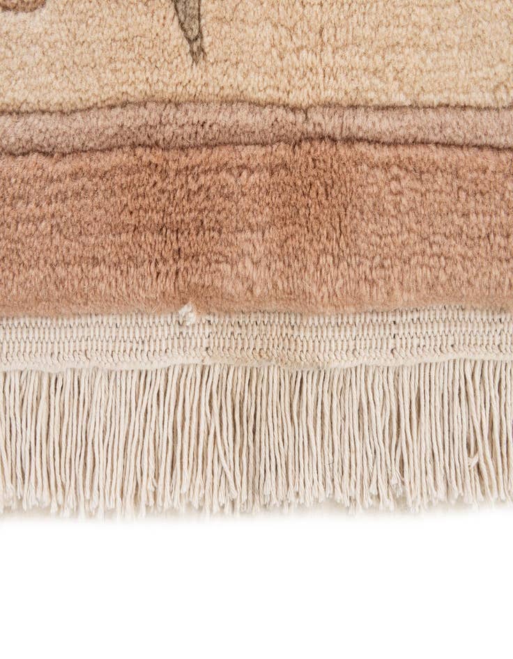 Detail image of 6' 9 x 8' 4  Hand Knotted Nepal Wool Rug