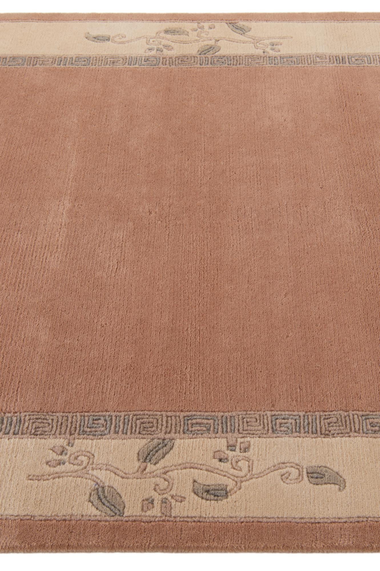 4' x 5' 11 Hand Knotted Nepal Wool Rug