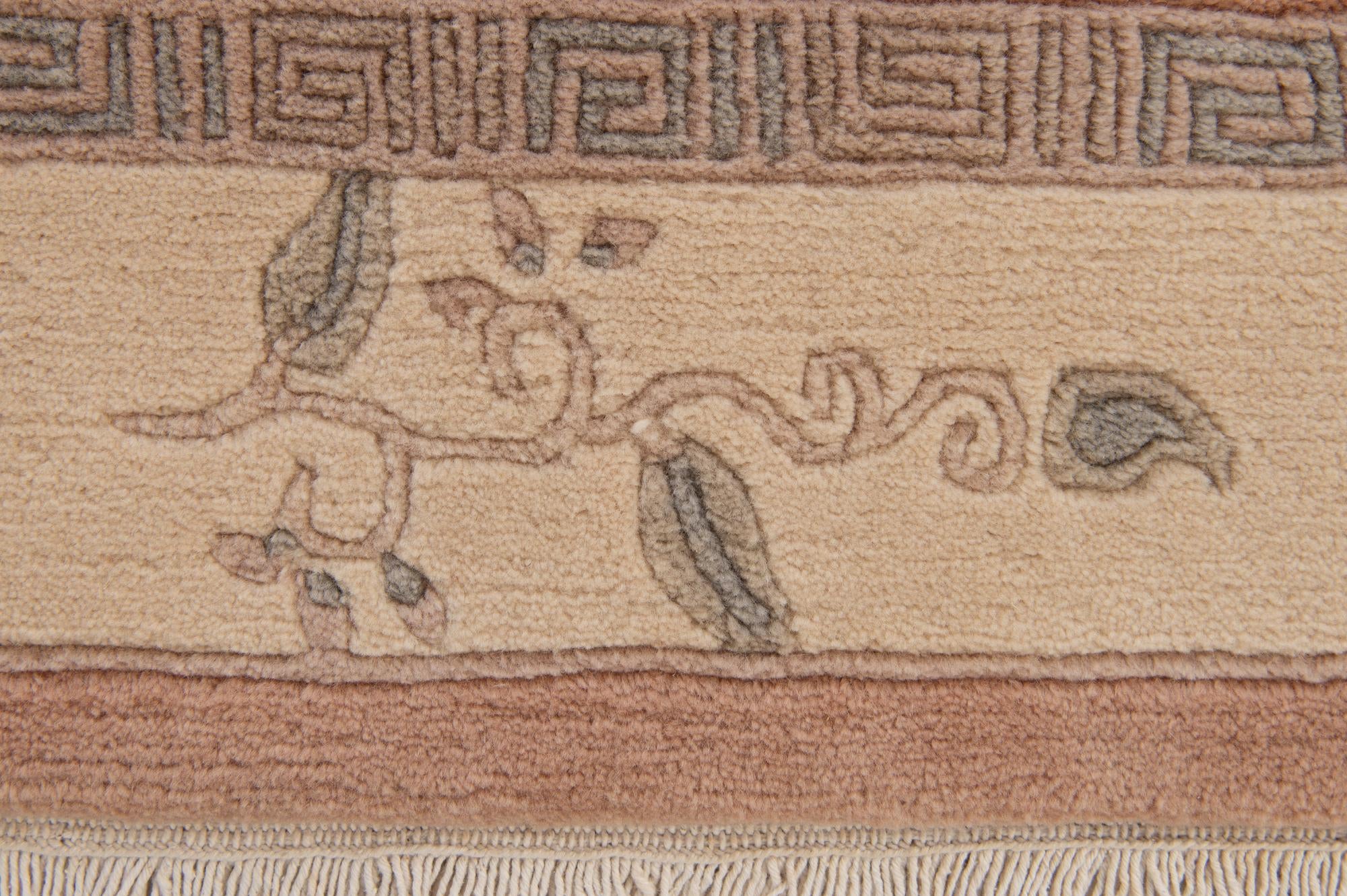 4' x 5' 11 Hand Knotted Nepal Wool Rug
