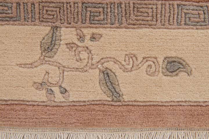 4' x 5' 11 Hand Knotted Nepal Wool Rug