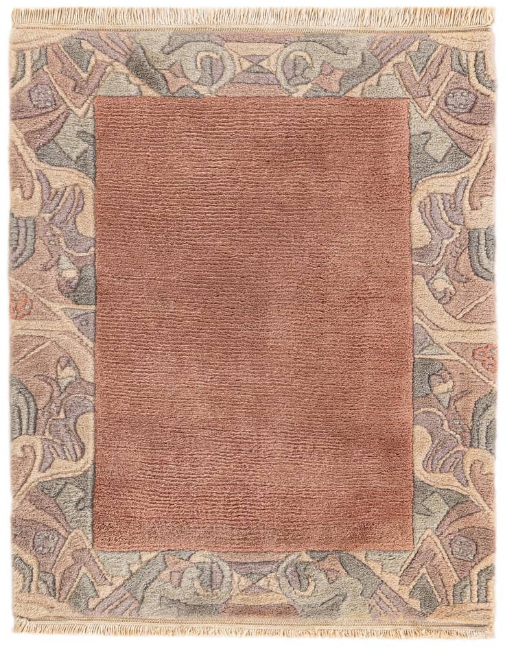 Detail image of 2' x 3' Hand Knotted Nepal Wool Rug