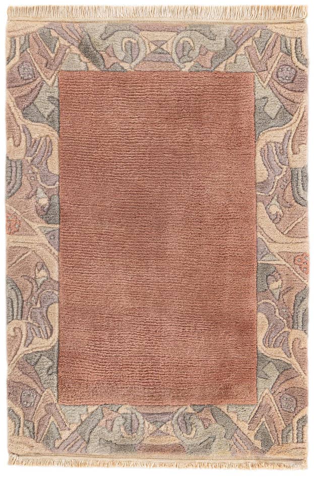 Detail image of 2' x 3' Hand Knotted Nepal Wool Rug