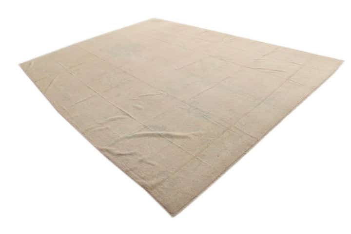 10' 4 x 13' 10 Hand Knotted Oushak Wool Rug