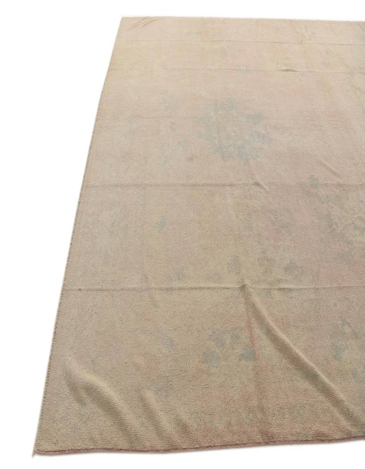 Detail image of 10' 4 x 13' 10  Hand Knotted Oushak Wool Rug