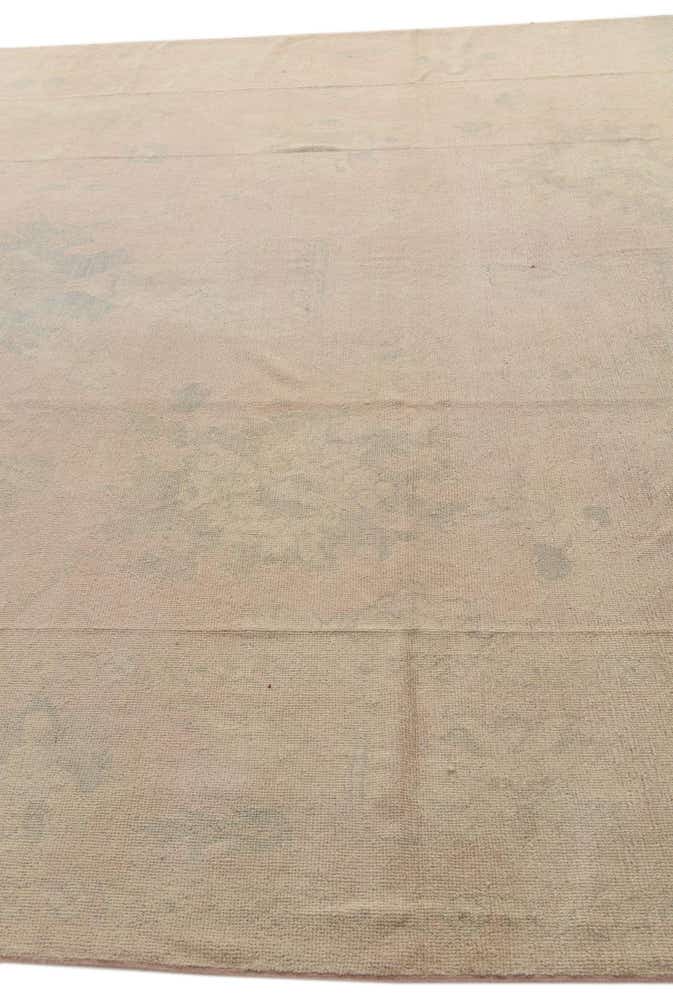 10' 4 x 13' 10 Hand Knotted Oushak Wool Rug