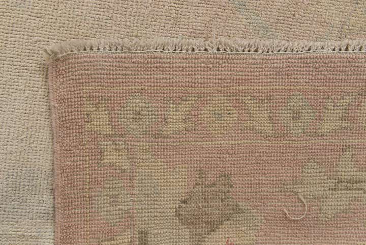 10' 4 x 13' 10 Hand Knotted Oushak Wool Rug