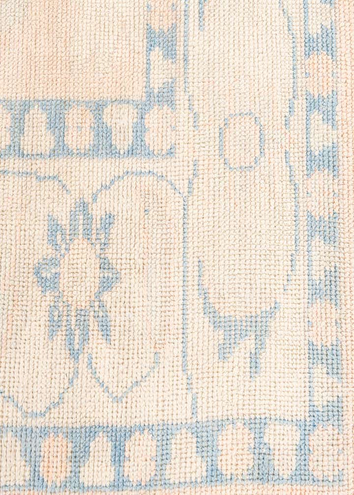 8' 1 x 10' 3 Hand Knotted Oushak Wool Rug