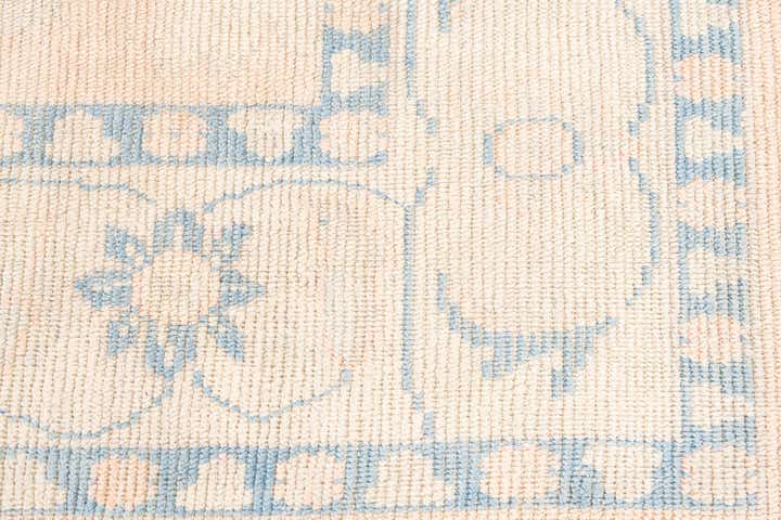 8' 1 x 10' 3 Hand Knotted Oushak Wool Rug