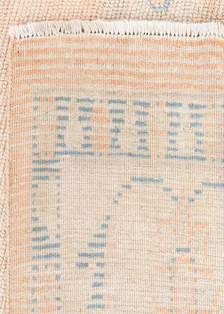 8' 1 x 10' 3 Hand Knotted Oushak Wool Rug