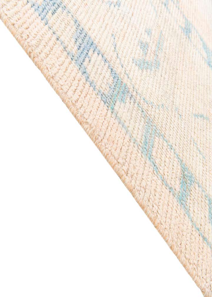 8' 1 x 10' 3 Hand Knotted Oushak Wool Rug