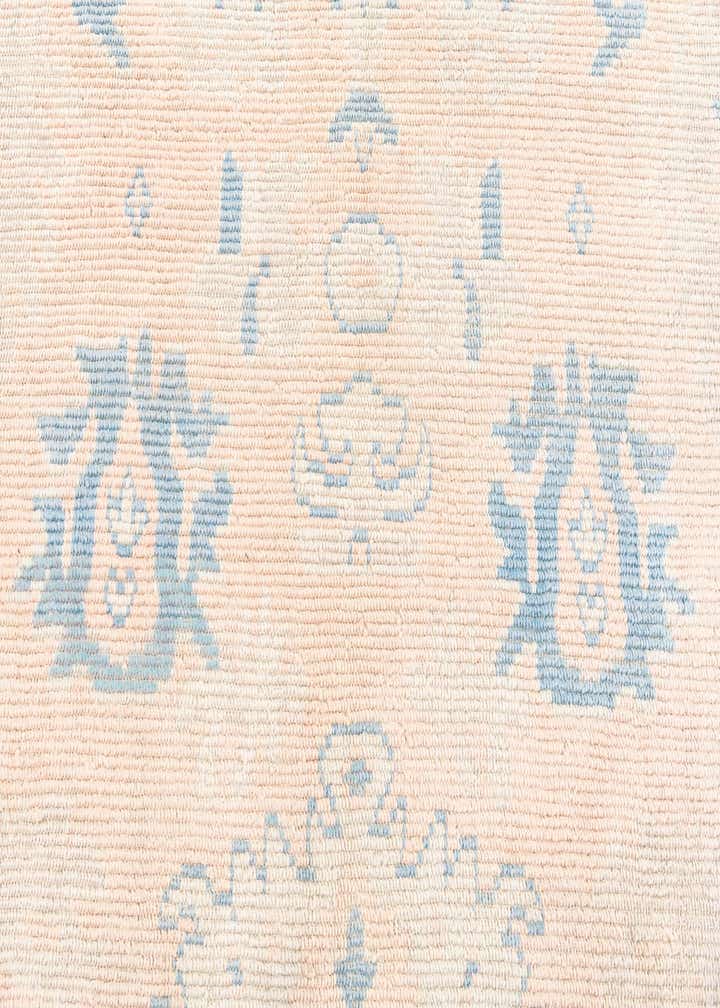 8' 1 x 10' 3 Hand Knotted Oushak Wool Rug