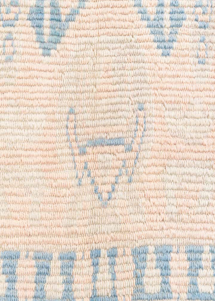 8' 1 x 10' 3 Hand Knotted Oushak Wool Rug