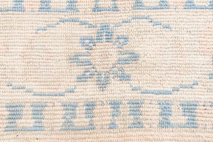 8' 1 x 10' 3 Hand Knotted Oushak Wool Rug
