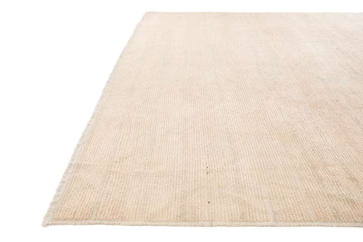 9' 2 x 11' 10 Hand Knotted Oushak Wool Rug