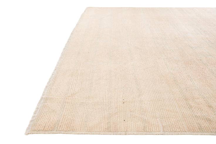 Detail image of 9' 2 x 11' 10 Hand Knotted Oushak Wool Rug