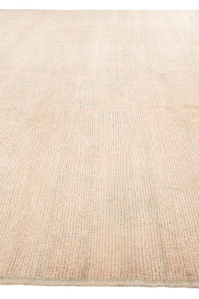 9' 2 x 11' 10 Hand Knotted Oushak Wool Rug