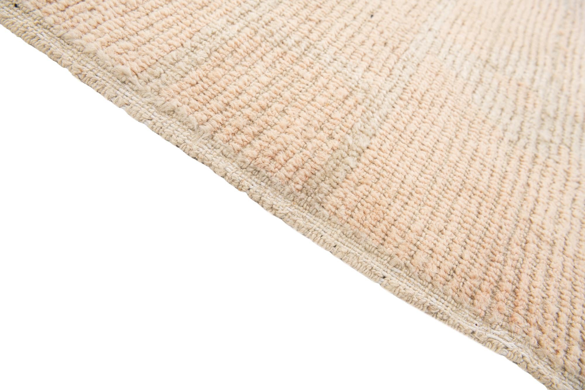 9' 2 x 11' 10 Hand Knotted Oushak Wool Rug