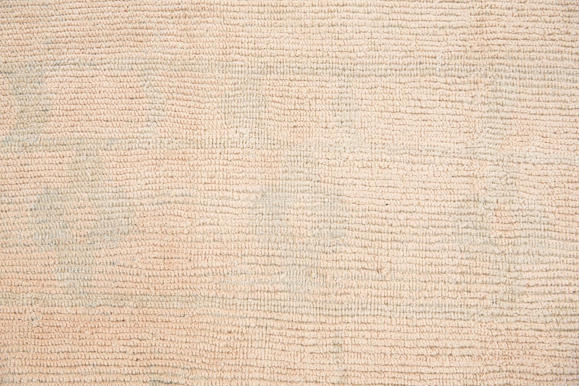 9' 2 x 11' 10 Hand Knotted Oushak Wool Rug