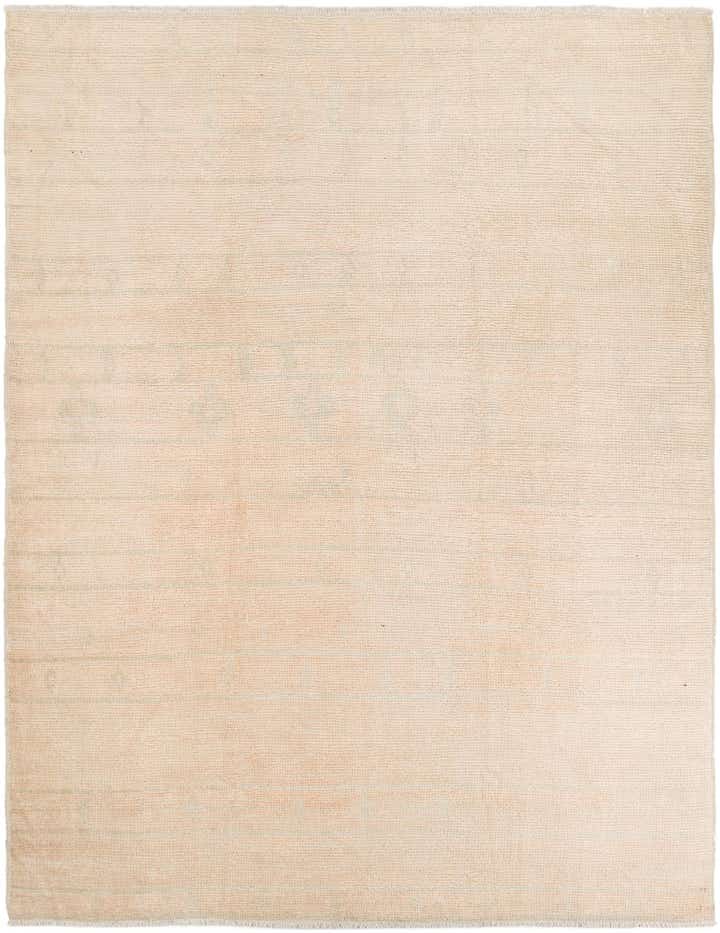 9' 2 x 11' 10 Hand Knotted Oushak Wool Rug