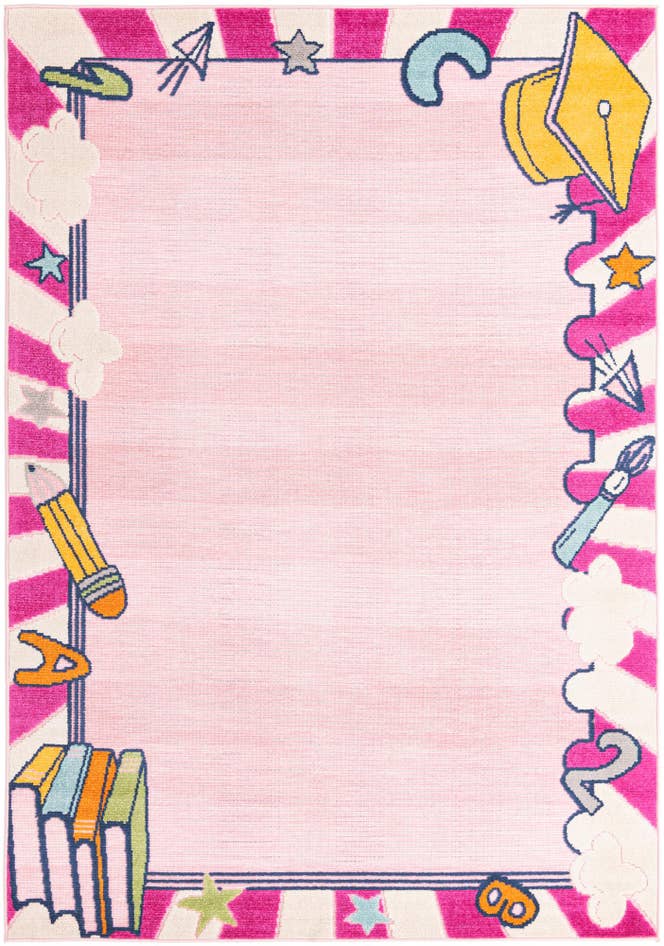Detail image of 5' 3 x 7' 7 Easy-Clean Indoor / Outdoor Rug