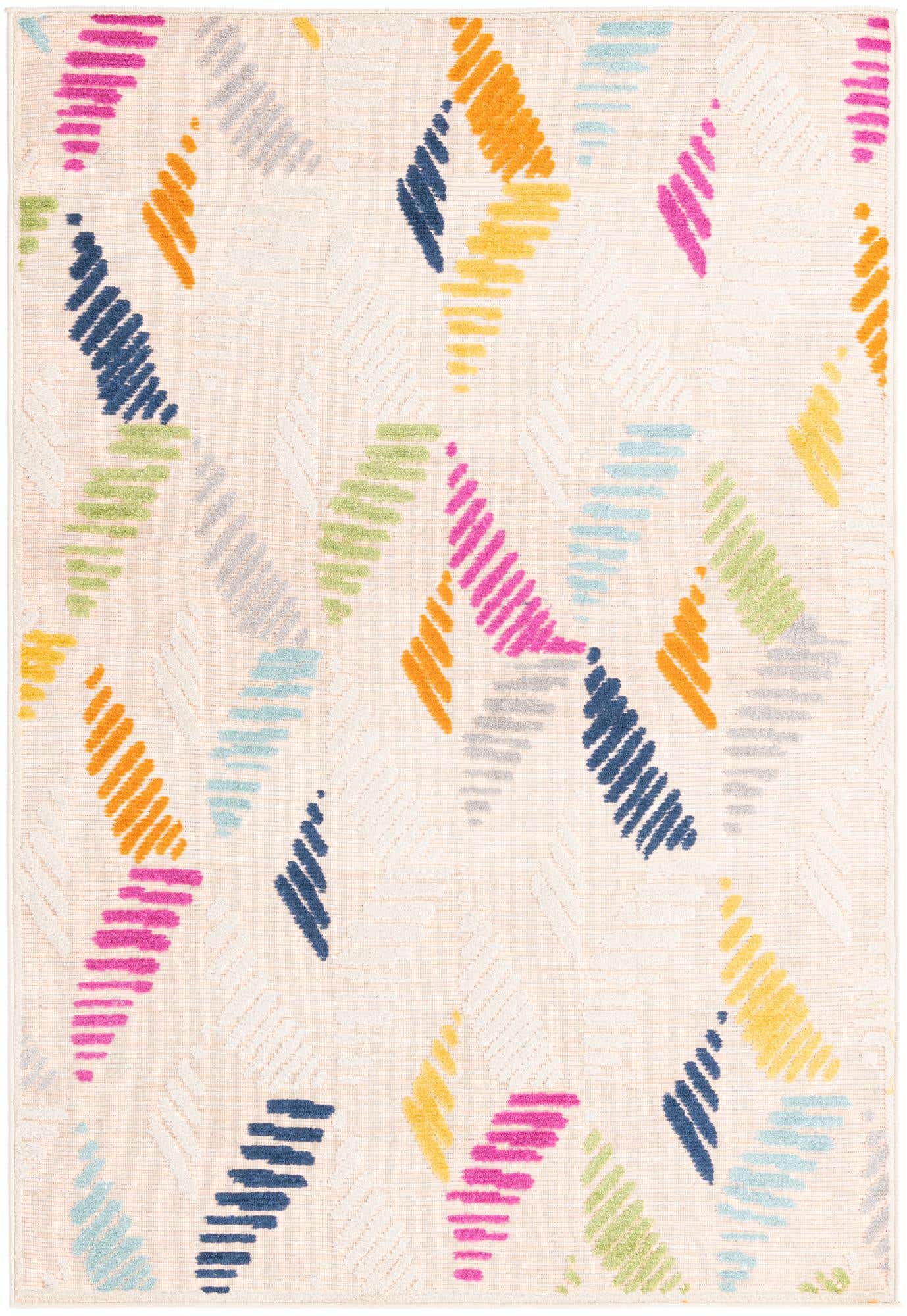 5' x 7' 7 Easy-Clean Indoor / Outdoor Rug