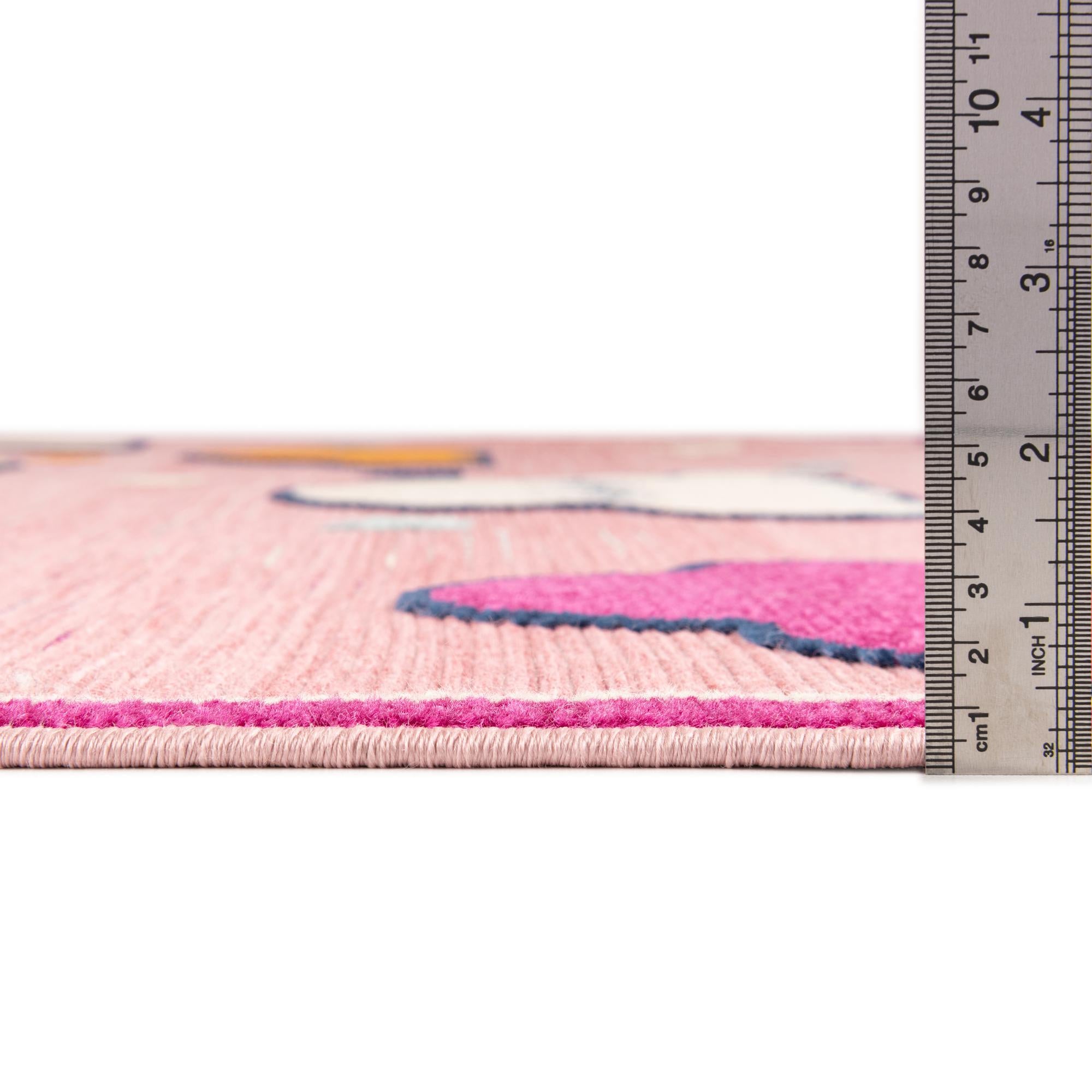 5' 3 x 7' 7 Easy-Clean Indoor / Outdoor Rug