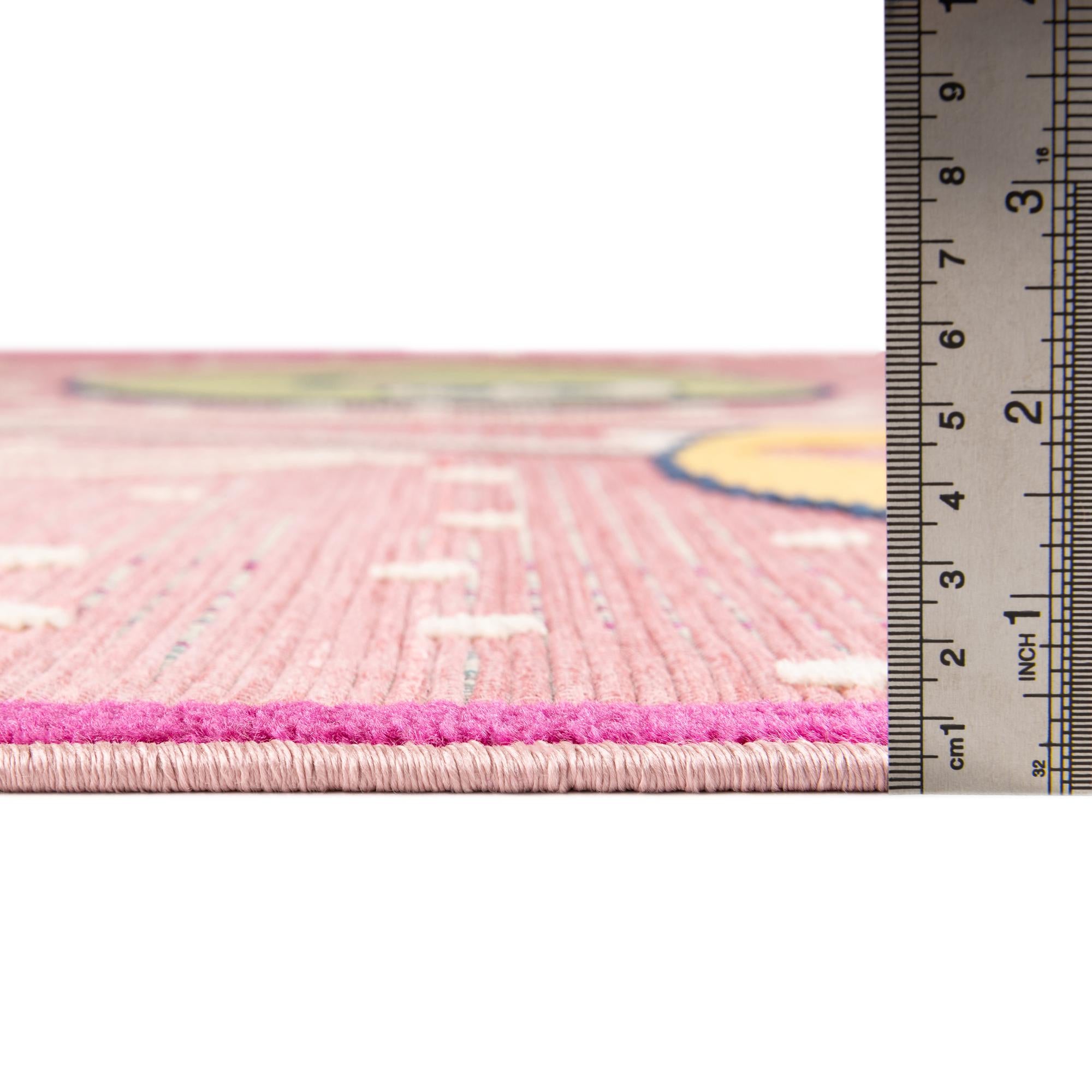 5' 3 x 7' 7 Easy-Clean Indoor / Outdoor Rug