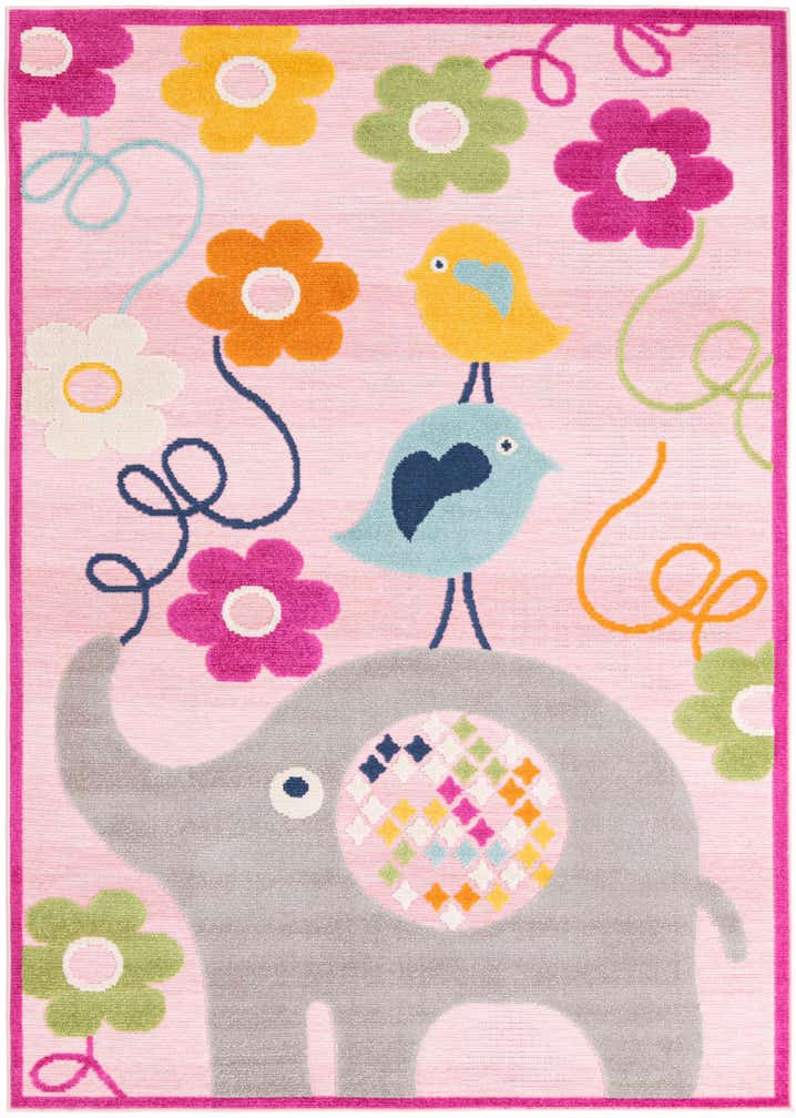 5' 3 x 7' 7 Easy-Clean Indoor / Outdoor Rug