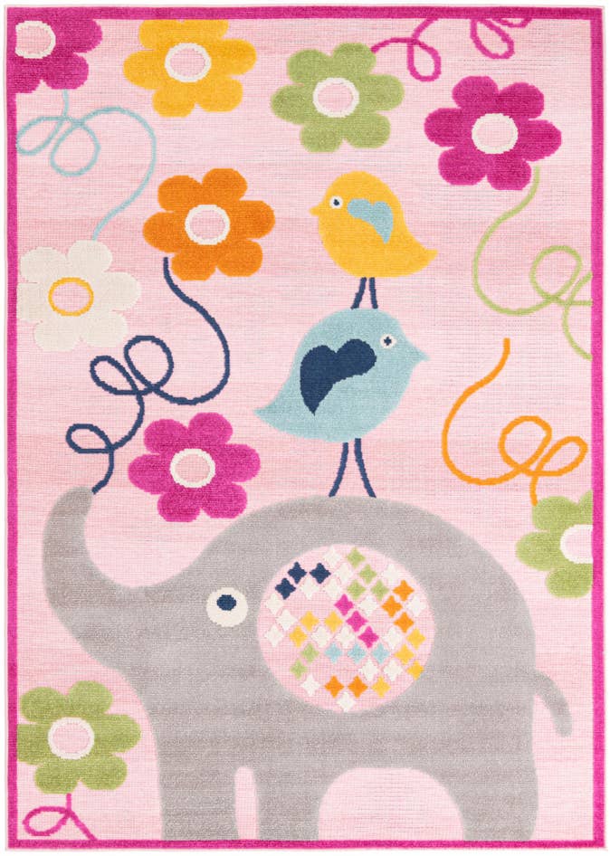 Detail image of 5' 3 x 7' 7 Easy-Clean Indoor / Outdoor Rug