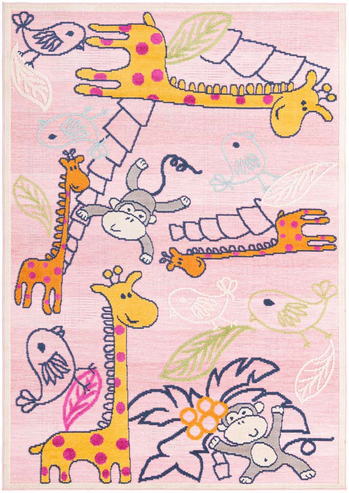 5' 3 x 7' 7 Easy-Clean Indoor / Outdoor Rug
