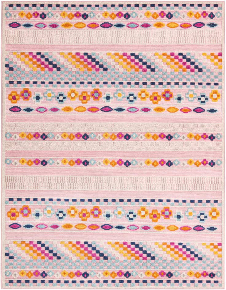Detail image of 5' x 8' Easy-Clean Indoor / Outdoor Rug