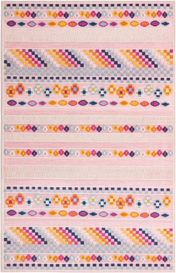 Detail image of 5' x 8' Easy-Clean Indoor / Outdoor Rug