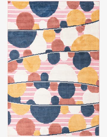 5' x 7' 7 Easy-Clean Indoor / Outdoor Rug