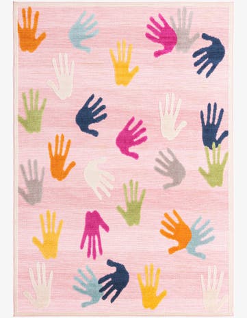 5' 3 x 7' 7 Easy-Clean Indoor / Outdoor Rug