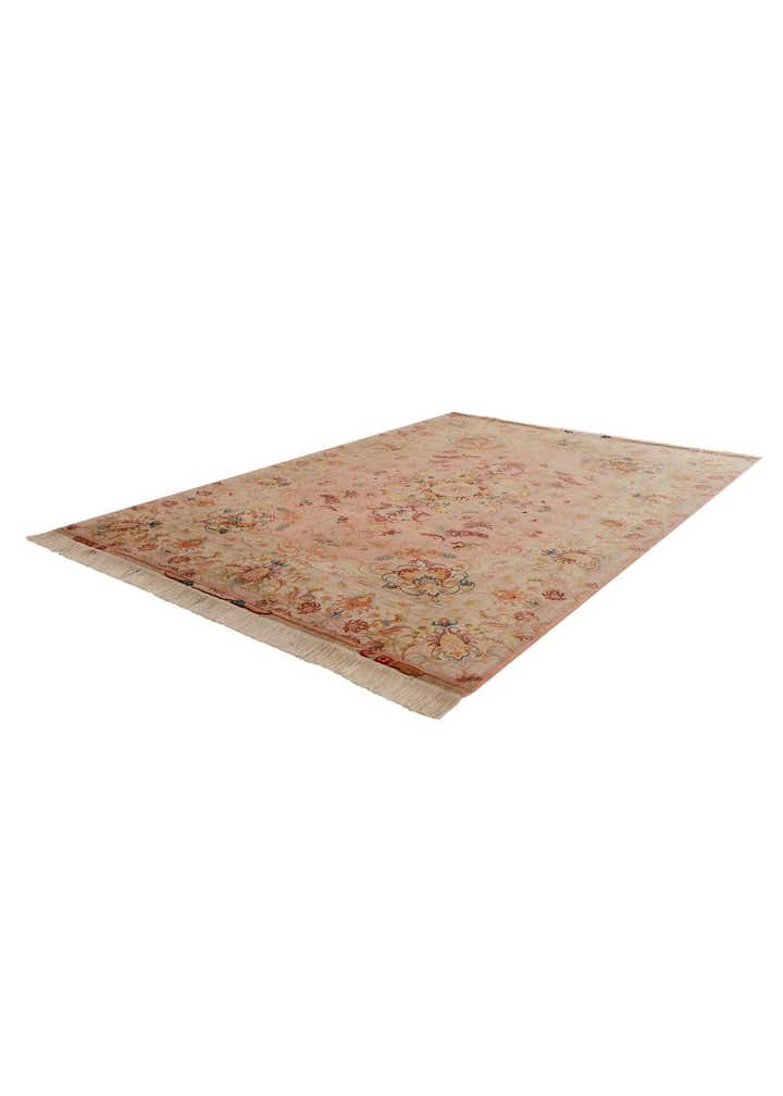 5' 8 x 8' 3 Hand Knotted Tabriz Persian Rug