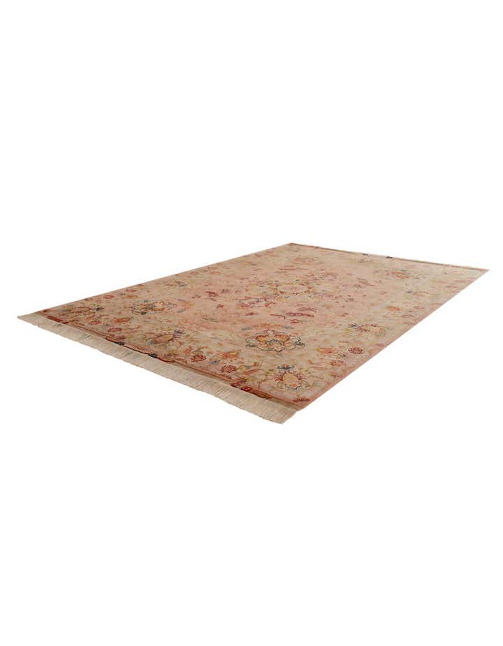 5' 8 x 8' 3 Hand Knotted Tabriz Persian Rug